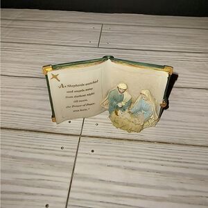 Vintage Magic Creations The Story Of Christmas Nativity Scene Holiday Decor 1998